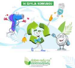 XIV Ogólnopolski Konkurs Ekologiczny „Dobre rady na elektroodpady   – oddaj mnie w dobre ręce 2023”