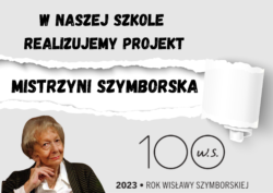 Projekt – Mistrzyni Szymborska – klasa 3a [WIDEO]